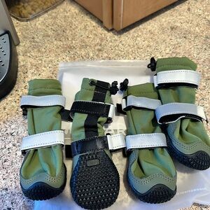 Green and Black Kids Shoes